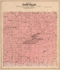Historic Map : 1890 Lowville Township, Columbia County, Wisconsin. - Vintage Wall Art