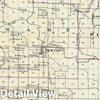 Historic Map : 1876 Map of Jasper County, Lawrenceville, Benton and Marion. - Vintage Wall Art