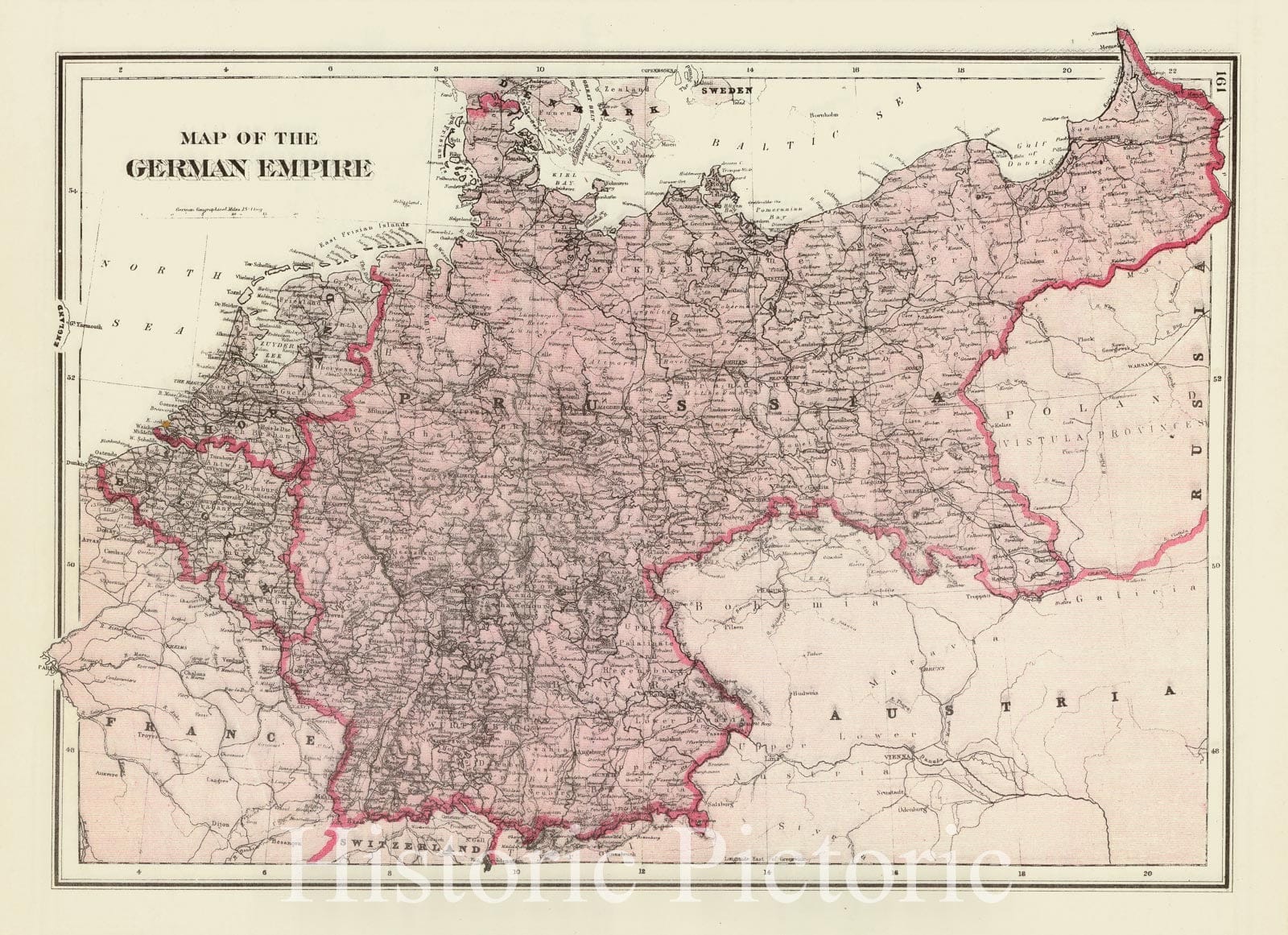 German Empire Map