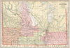 Historic Map : 1901 Manitoaba - Vintage Wall Art