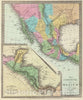 Historic Map : 1835 United States Of Mexico. - Vintage Wall Art