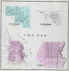 Historic Map : El Verano (Calif), California, 1898 8 N, 6 W; Windsor, El Verano , Vintage Wall Art