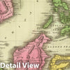Historic Wall Map : 1848 East India Isles. - Vintage Wall Art