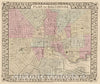 Historic Map : 1880 Baltimore. - Vintage Wall Art