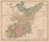 Historic Map : 1794 Upper Saxony with the Marquistate of Lusatia. v2 - Vintage Wall Art