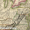 Historic Map : 1817 United States : Vintage Wall Art