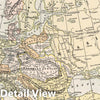 Historic Map : Map of Europe in Napoleon's time, about A.D. 1810 - Vintage Wall Art