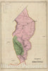 Historic Map : Peru, Amazonas (Peru) 1865 Departamento de Amazonas. , Vintage Wall Art