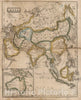 Historic Map : School Atlas - 1821 Asia - Vintage Wall Art