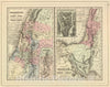 Historic Map : 1884 Palestine. - Vintage Wall Art