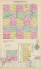 Historic Map : 1887 Washington Co, Haddam City, Greenleaf, Kans. - Vintage Wall Art