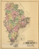 Historic Map - 1894 York Co, Maine, Atlas - Vintage Wall Art