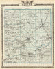 Historic Map : 1876 Map of Saline County. - Vintage Wall Art