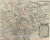 Historic Map : Luxembourg, 1632 Luxenburgicus. , Vintage Wall Art
