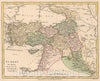 Historic Map : 1794 Turkey in Asia. v1 - Vintage Wall Art