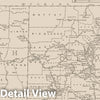 Historic Map : National Atlas - 1924 Utah and Colorado. - Vintage Wall Art