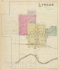 Historic Map : 1887 Lyndon, Osage Co. - Vintage Wall Art