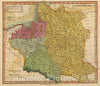 Historic Map : 1811 Poland, Prussia. - Vintage Wall Art