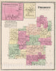 Historic Map : 1873 Fremont. - Vintage Wall Art