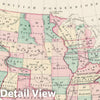 Historic Map : 1878 Historical Maps of the United States. - Vintage Wall Art