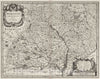 Historic Map : Moravia (Czech Republic) 1630 Moravia Marchionatus. , Vintage Wall Art