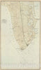 Historic Map : 1878 (Coast section no. 6. Sea Island to Cape May Point) - Vintage Wall Art