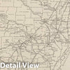 Historic Map : National Atlas - 1924 Arkansas. - Vintage Wall Art