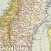 Historic Map : Norway; Sweden, Scandinavia 1881 Schweden, Norwegen. , Vintage Wall Art