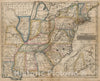 Historic Map : School Atlas - 1821 United States - Vintage Wall Art
