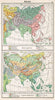 Historic Map : 1896 Asien v1 - Vintage Wall Art