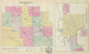 Historic Map : 1887 Morris Co, Council Grove, Kans. - Vintage Wall Art