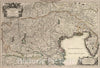 Historic Wall Map : Venice (Italy) 1706 Estat de la Seigneurie et Republique de Venise. , Vintage Wall Art