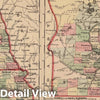 Historic Map : 1858 Nebraska and Kansas. Minnesota. - Vintage Wall Art