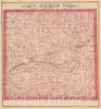 Historic Map - 1874 Paris Township, Portage County, Ohio. - Vintage Wall Art
