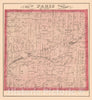Historic Map - 1874 Paris Township, Portage County, Ohio. - Vintage Wall Art