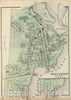 Historic Map : 1873 Greenport, Town of Southold, Suffolk Co. Long Island. - Vintage Wall Art