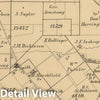 Historic Wall Map : 1875 Perry Township. (Portraits) Mr. and Mrs. Peter Kautzman. (View) Residence of Peter Kautzman. - Vintage Wall Art