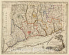 Historic Wall Map : 1811 Connecticut. - Vintage Wall Art