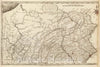 Historic Wall Map : 1811 Pennsylvania. - Vintage Wall Art