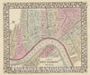 Historic Map : 1880 New Orleans. - Vintage Wall Art