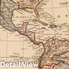 Historic Map : 1825 America - Vintage Wall Art