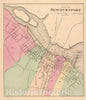 Historic Map - 1871 Newburyport. - Vintage Wall Art
