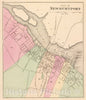 Historic Map - 1871 Newburyport. - Vintage Wall Art