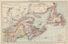 Historic Map : 1895 Canada Eastern. - Vintage Wall Art