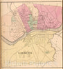 Historic Map : 1871 Lawrence. - Vintage Wall Art