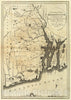 Historic Map : National Atlas - 1795 State of Rhode Island. - Vintage Wall Art