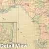 Historic Map : Commercial Reference Book - 1875 Florida. - Vintage Wall Art