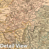Historic Map : 1802 Rhine with Franconia - Vintage Wall Art