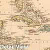 Historic Map : 1804 West Indies. - Vintage Wall Art