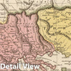 Historic Map : Greece; Macedonia; Albania, 1819 Graecia Pars Septentrionalis aliter Macedonia, Thessalia & Epirus cum Thracia. , Vintage Wall Art